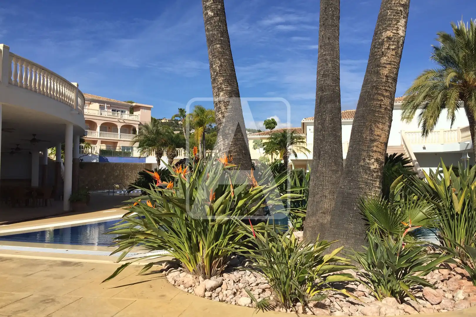 Garden of Apartments for sale in Benissa  with Air Conditioner, Heating and Private garden