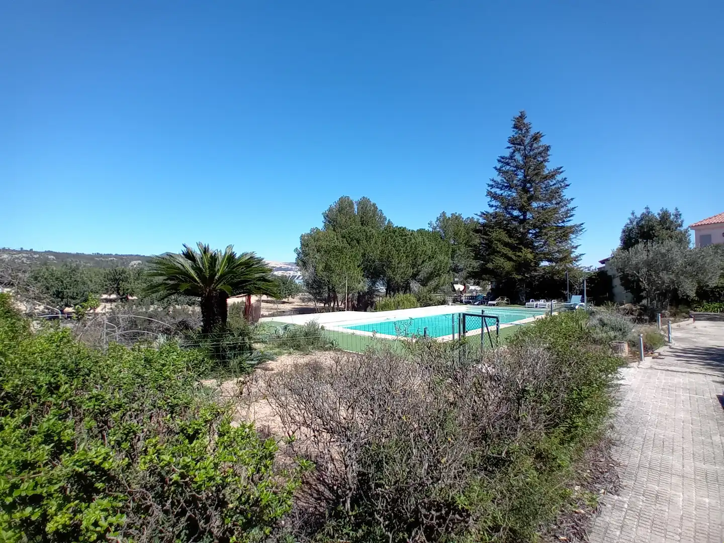 Piscina de Casa o chalet en venta en Macastre con Aire acondicionado, Jardín privado y Terraza