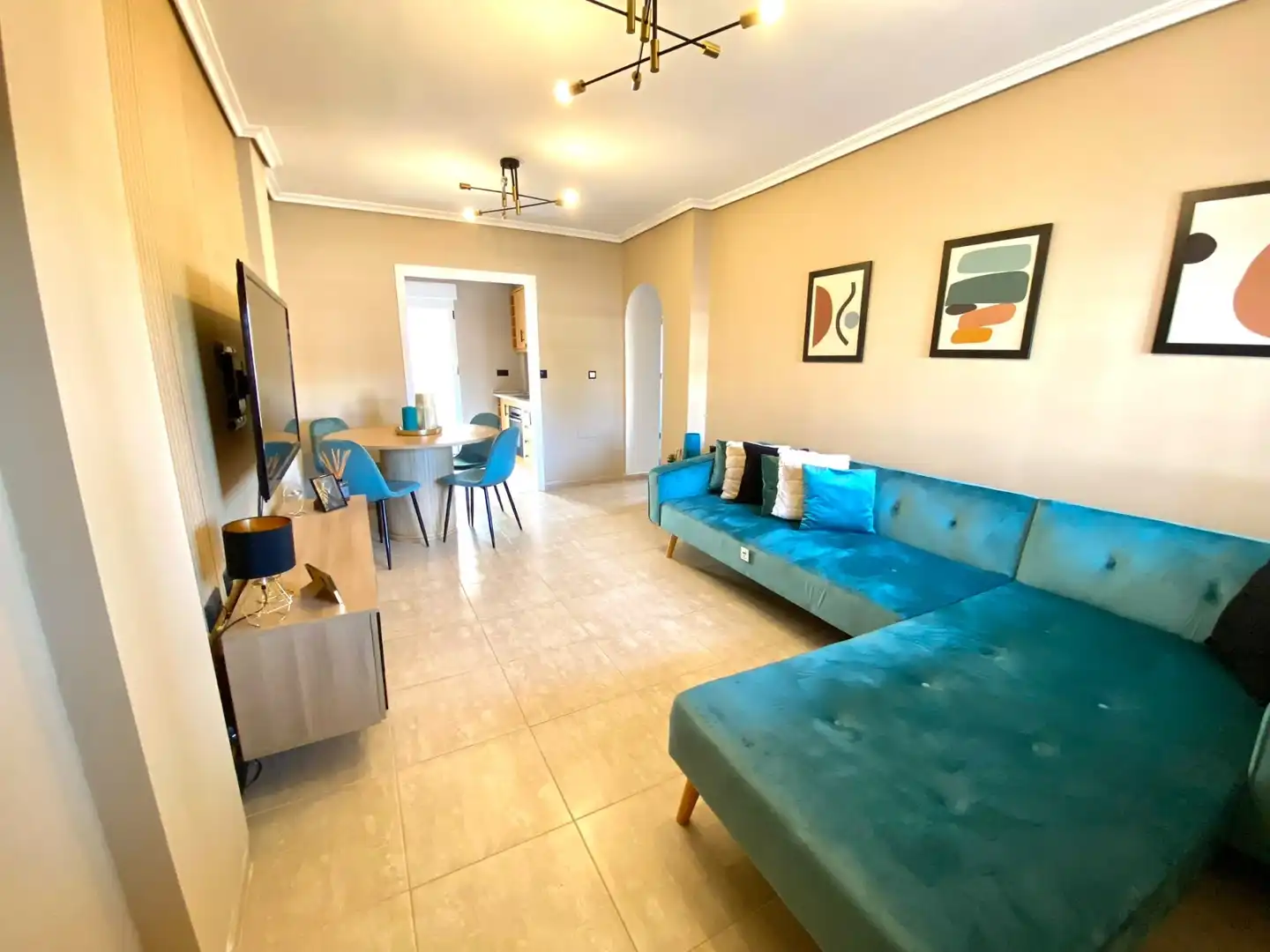 Rez-de-chaussée avec piscine à louer à Orihuela Costa, imagen 13