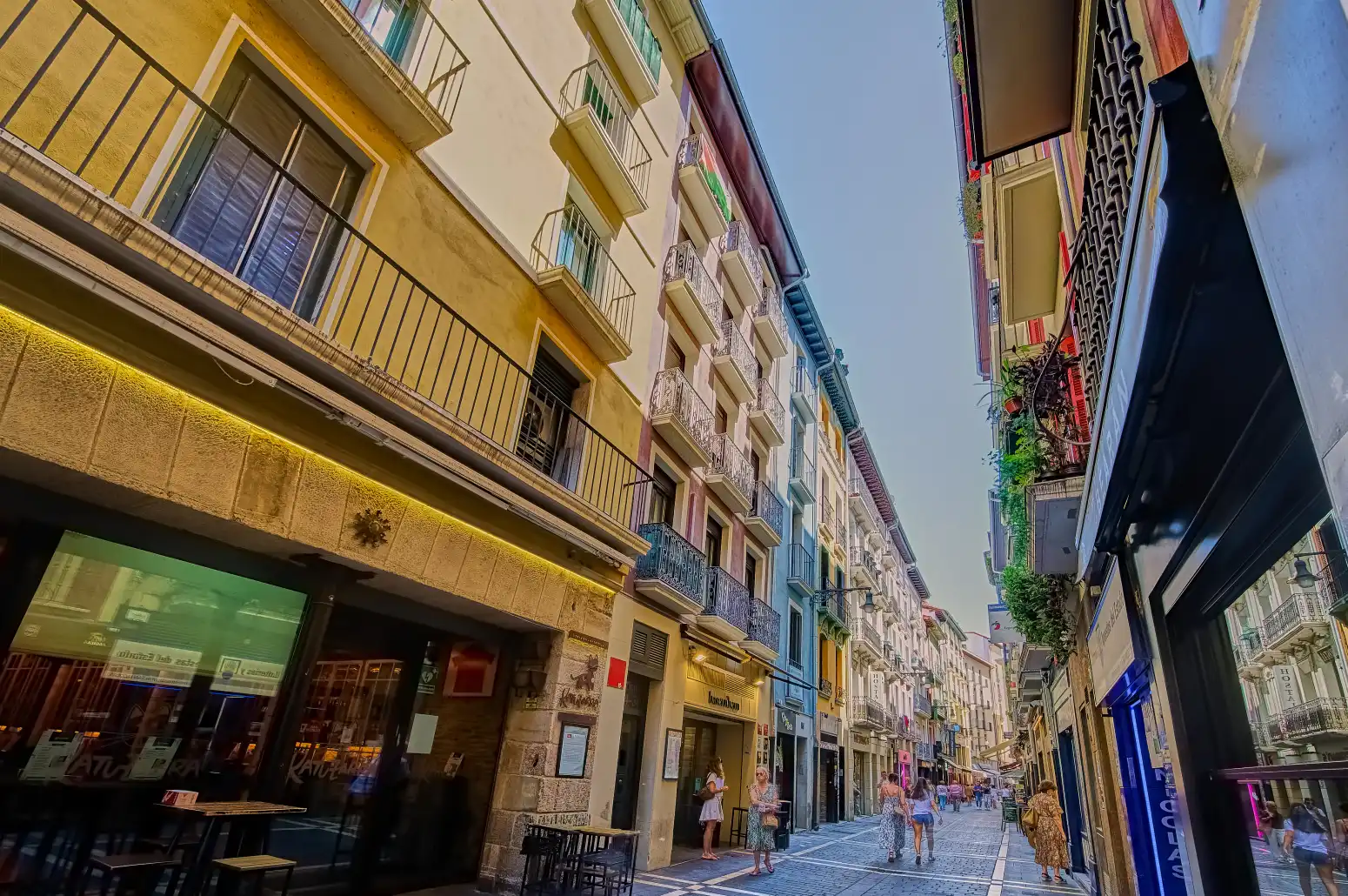 Vista exterior de Piso en venta en  Pamplona / Iruña