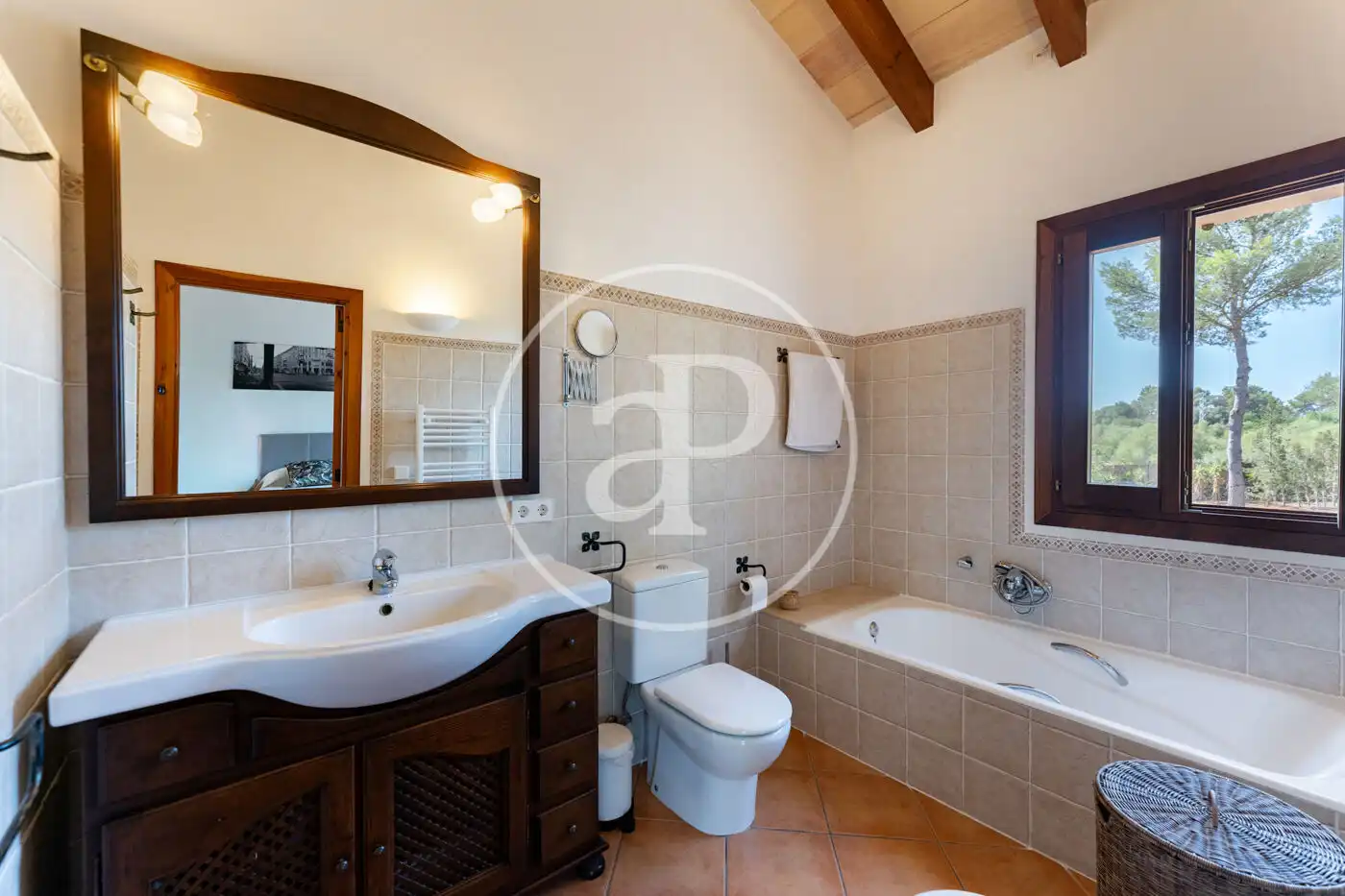Bathroom of Houses for sale in Algaida  with Air Conditioner, Heating and Private garden