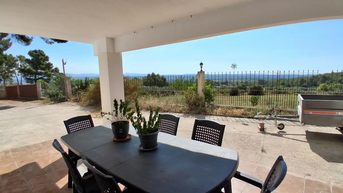 Terrasse von Country house zum Verkauf in Alcover mit Klimaanlage, Heizung und Privatgarten