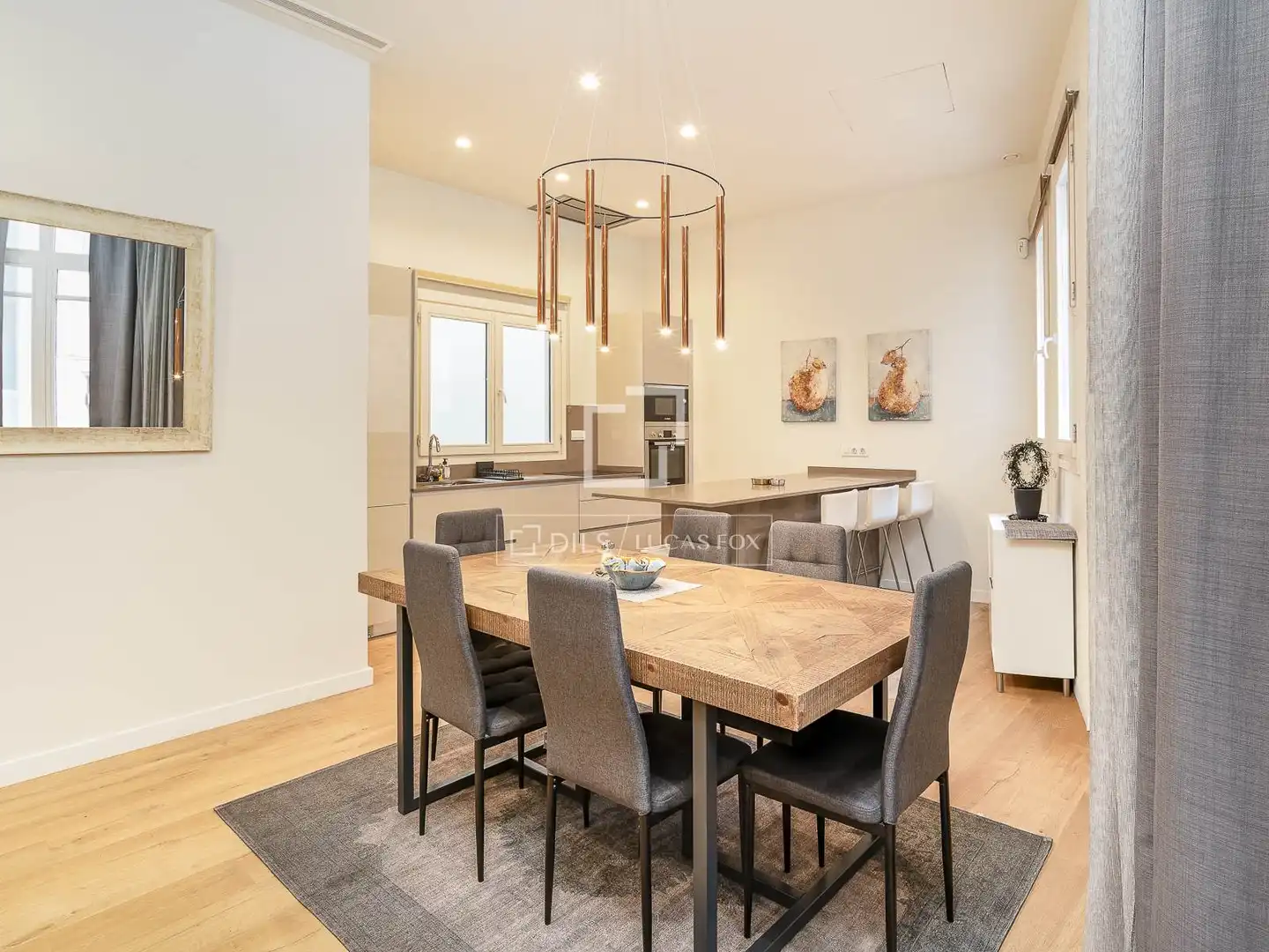Comedor de Piso en venta en Barcelona con Aire acondicionado, Calefacción y Parquet