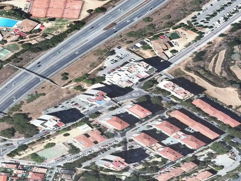 Vista exterior de Pis en venda en Montgat