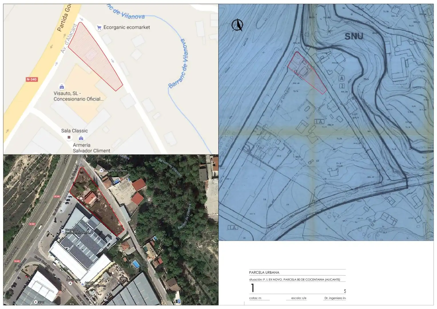 Terreno industrial en venta en Cocentaina