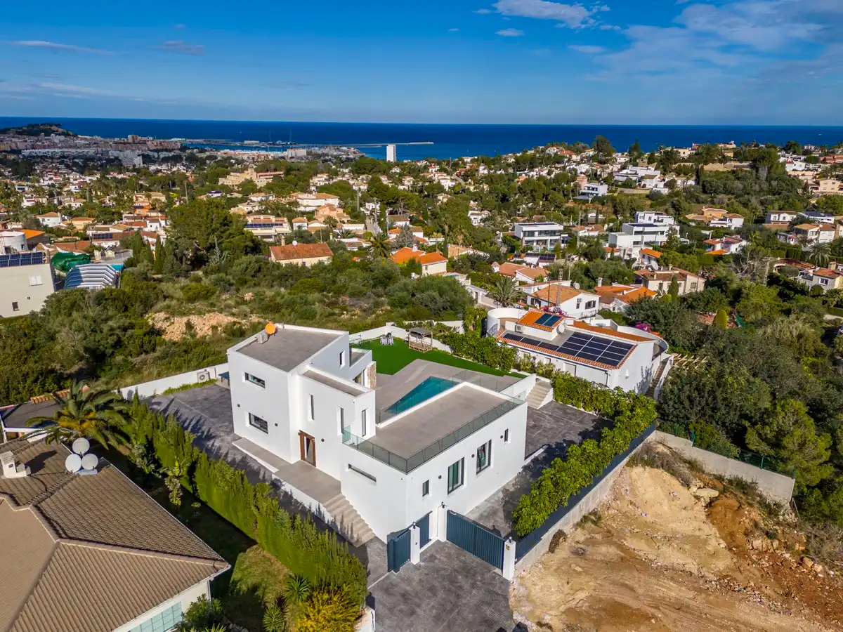 Exterior view of Houses for sale in Dénia  with Air Conditioner, Heating and Private garden
