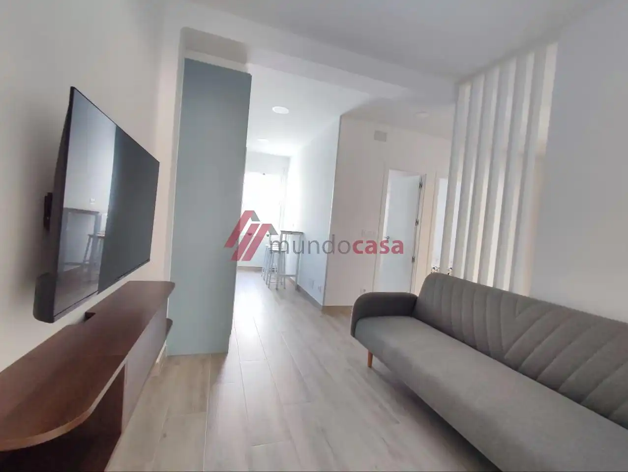 Living room of Flat for rent in Ferrol  with Heating and Furnished