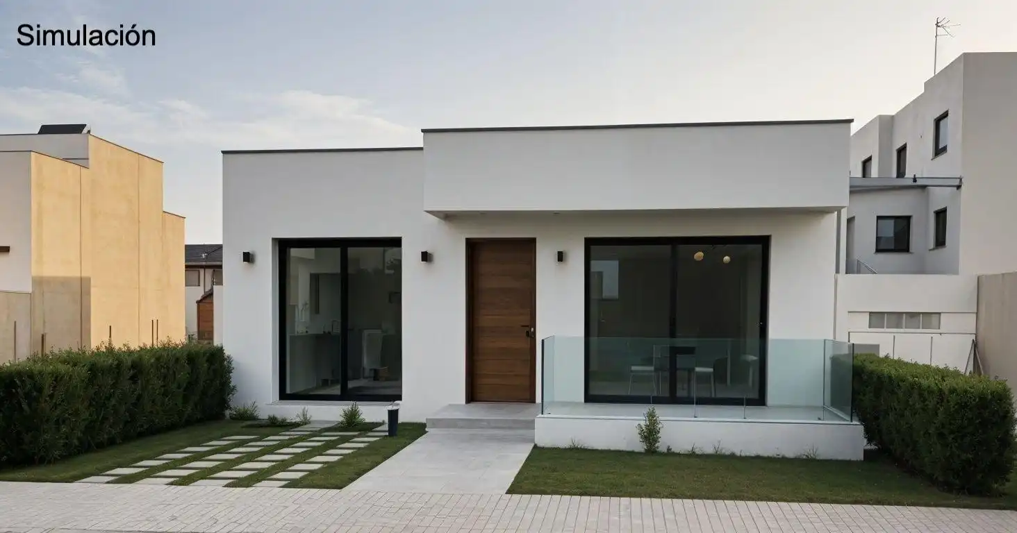 Exterior view of Residential for sale in La Pobla Llarga