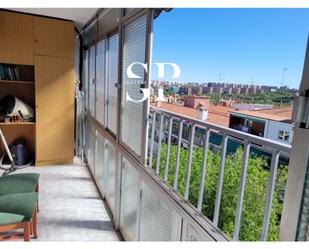 Balcony of Attic to rent in  Madrid Capital  with Air Conditioner, Terrace and Balcony