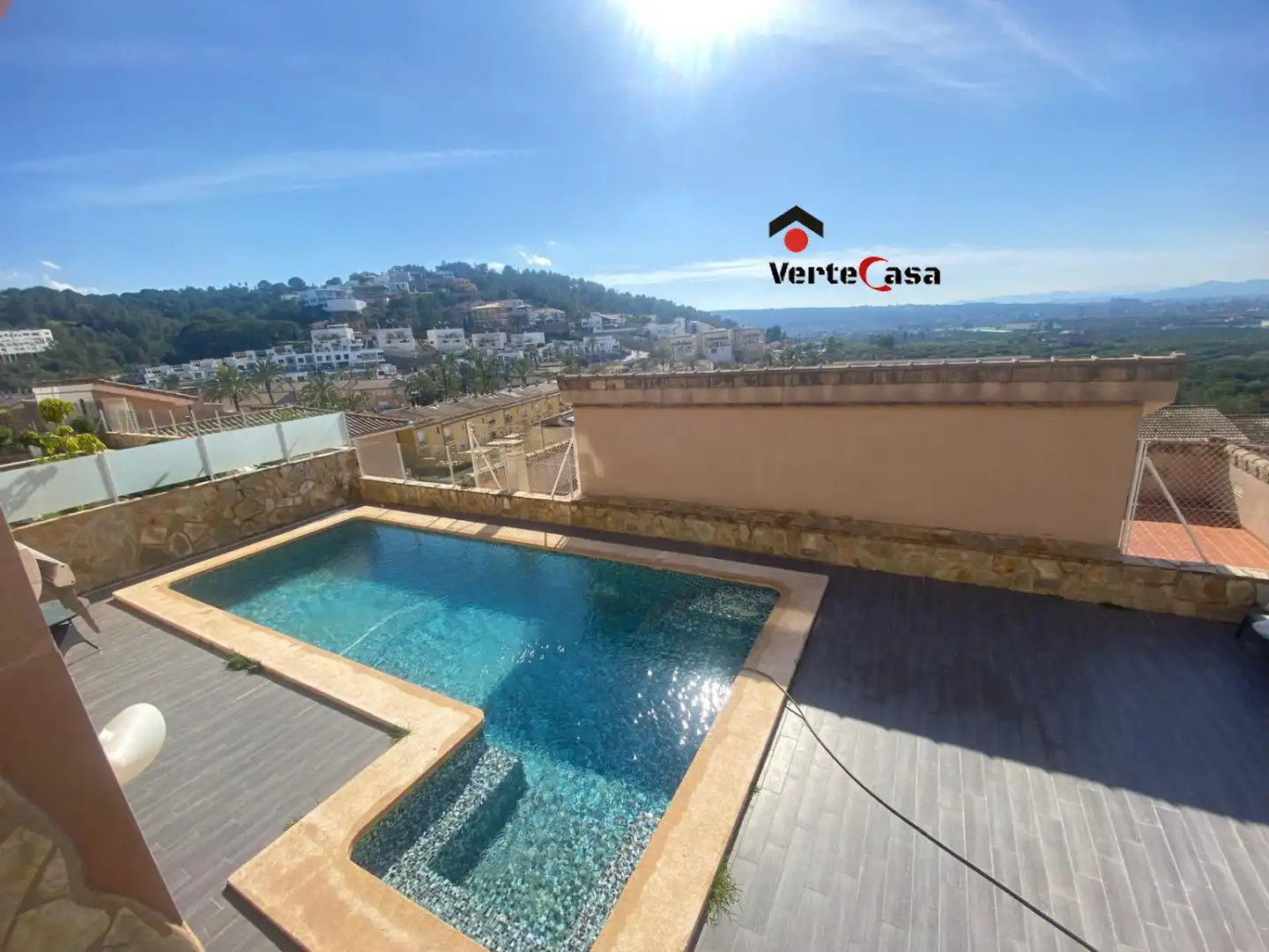 Terrasse von Haus oder Chalet zum Verkauf in Alzira mit Klimaanlage, Heizung und Parkett