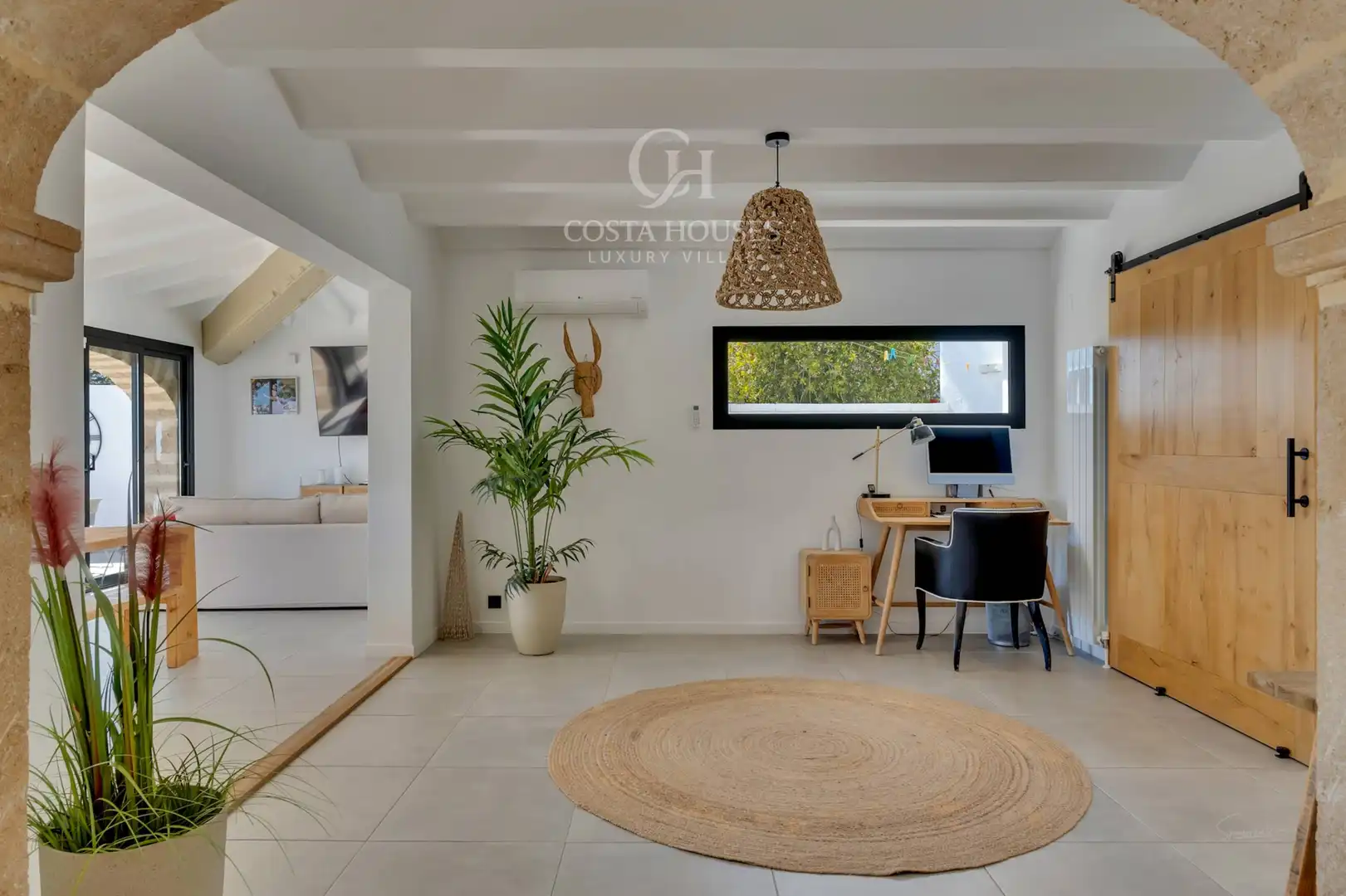 Living room of Houses for sale in Jávea / Xàbia  with Air Conditioner, Heating and Private garden
