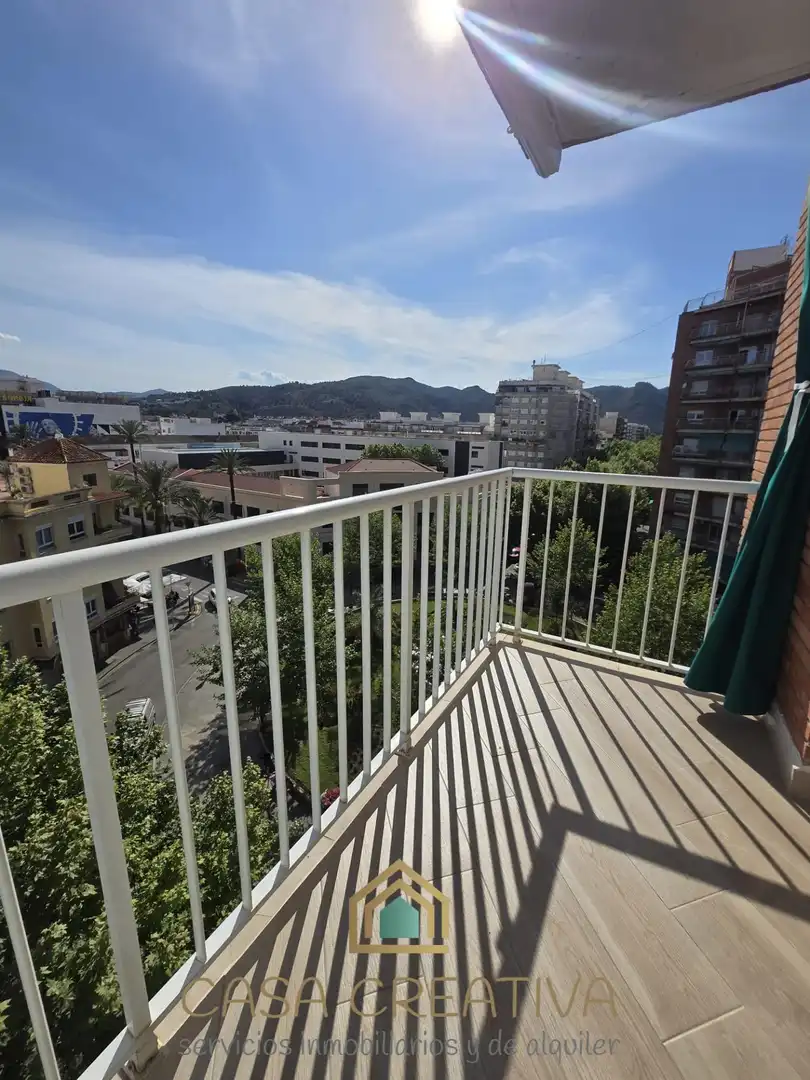 Terrassa de Pis de lloguer en Gandia amb Aire condicionat, Calefacció i Terrassa