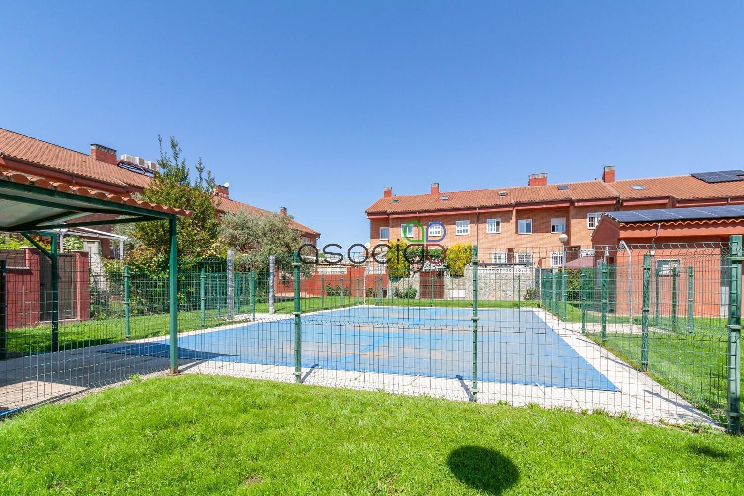 Garden of Single-family semi-detached for sale in Alcalá de Henares  with Air Conditioner, Heating and Terrace