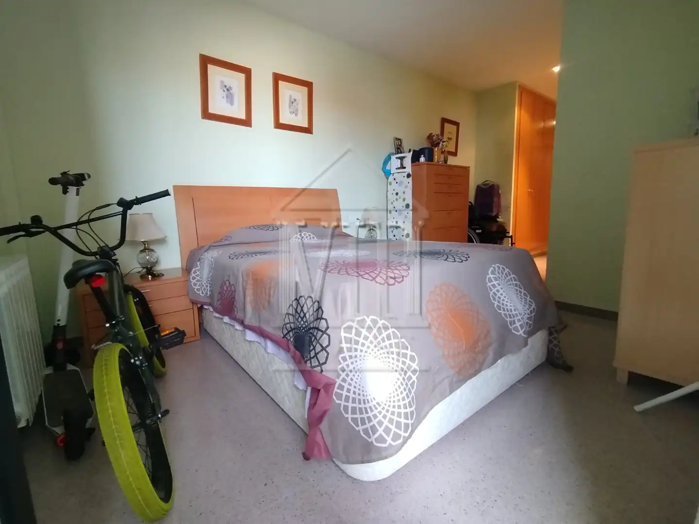 Bedroom of Flat for sale in Badalona  with Heating, Storage room and Furnished