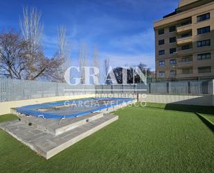 Garden of Flat for sale in  Albacete Capital  with Air Conditioner, Heating and Storage room