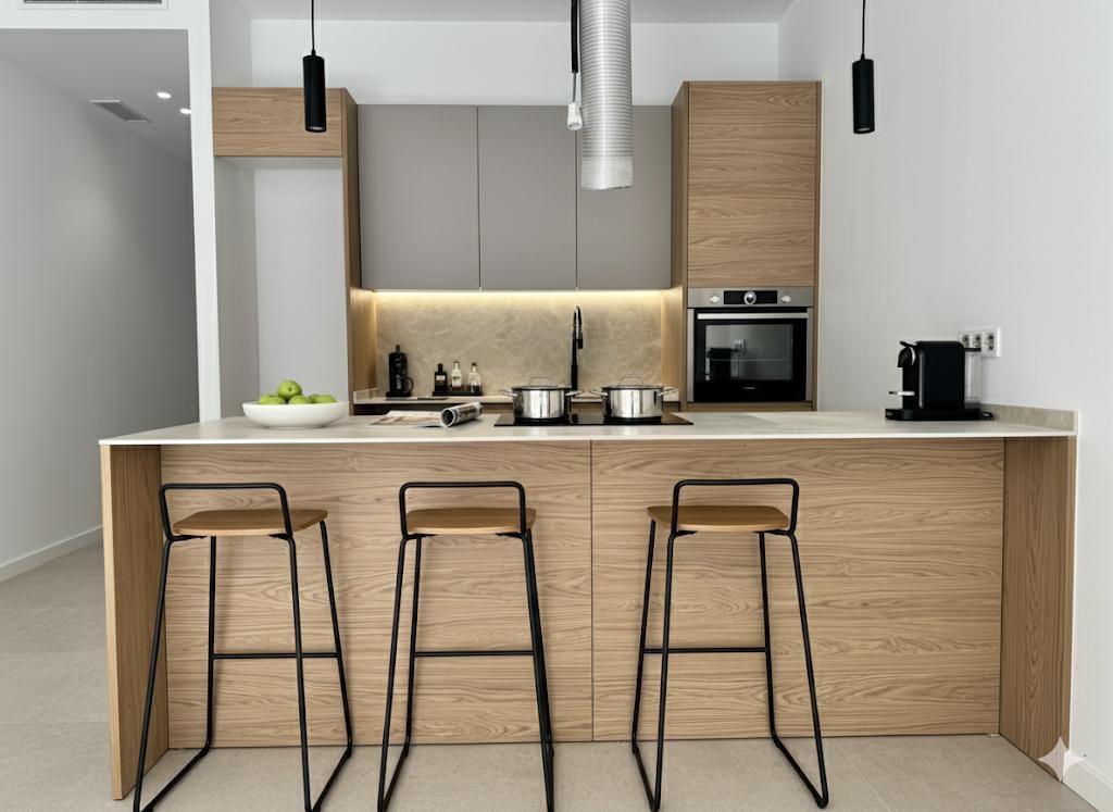 Kitchen of Flat for sale in Sabadell  with Terrace