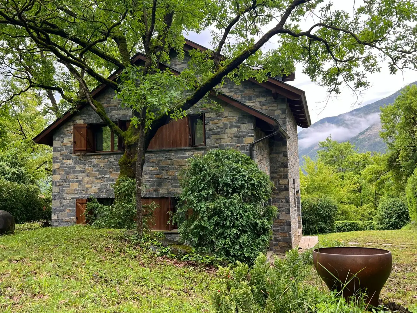 Vista exterior de Casa o chalet en venta en Broto