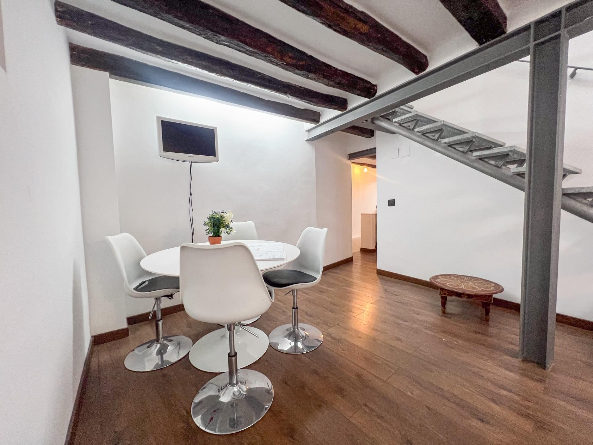 Dining room of House or chalet for sale in Les Borges del Camp  with Heating, Parquet flooring and Terrace