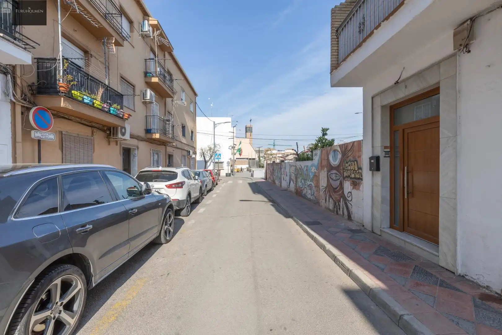 Exterior view of Flat for sale in Armilla  with Air Conditioner and Heating