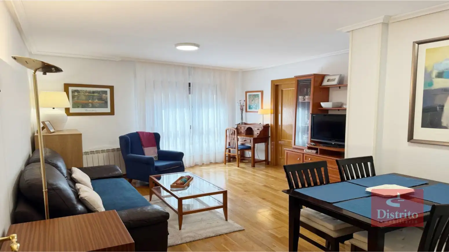 Sala de estar de Piso de alquiler en Santander con Calefacción y Amueblado