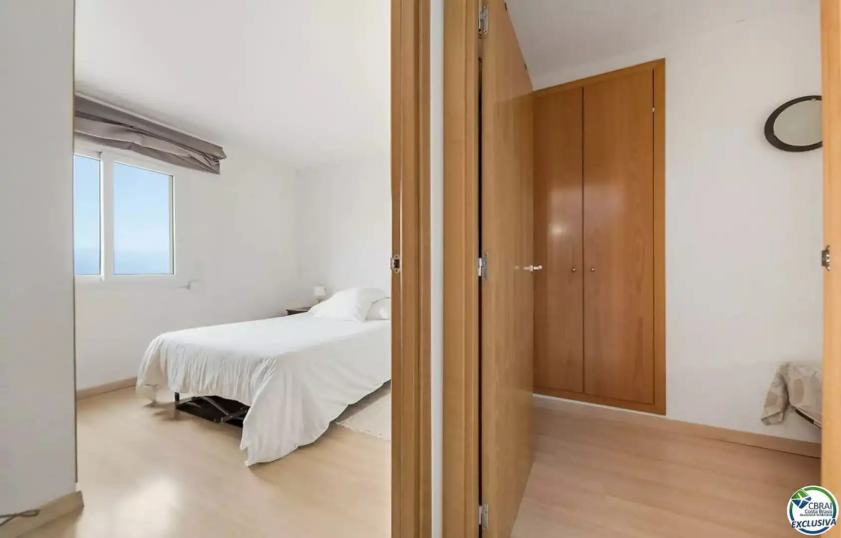 Bedroom of Apartments for sale in Roses  with Air Conditioner, Heating and Terrace