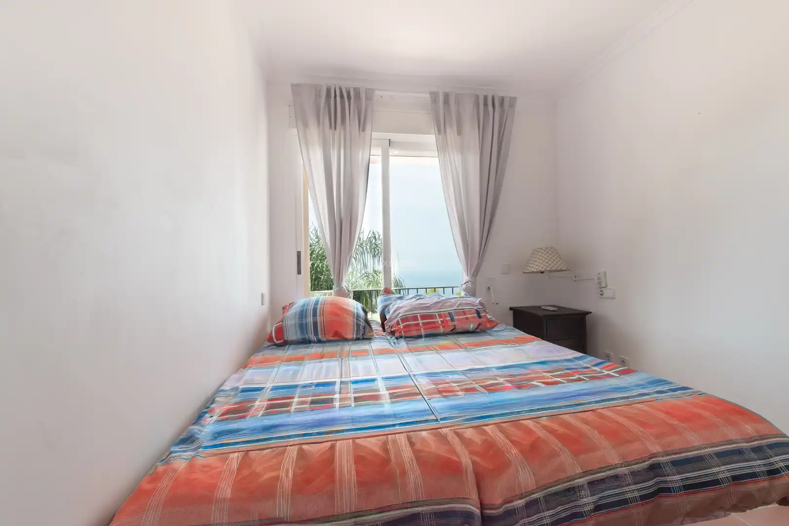 Schlafzimmer von Einfamilien-Reihenhaus zum Verkauf in Altea mit Klimaanlage, Privatgarten und Terrasse