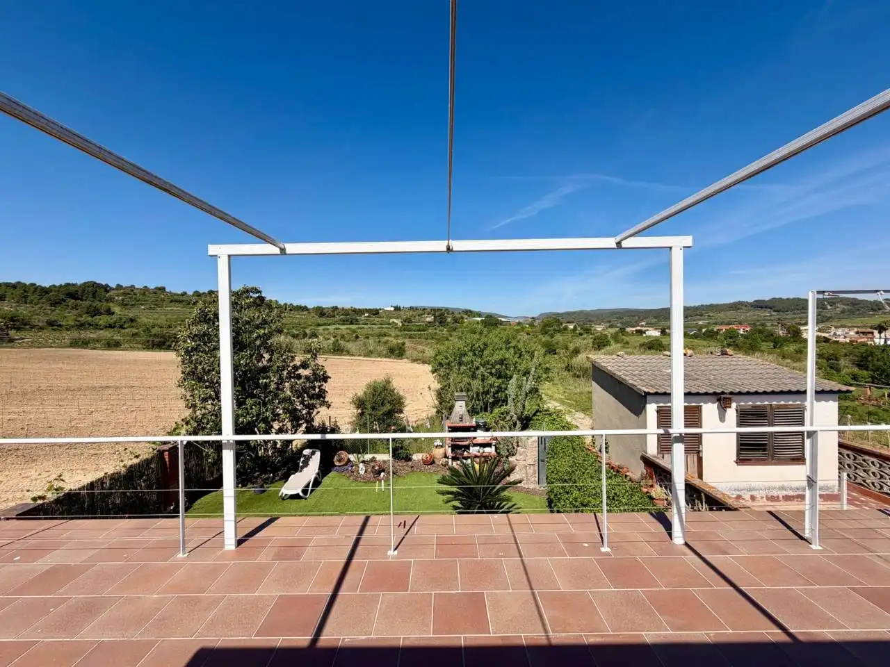 Terrace of Houses for sale in Sant Pere de Riudebitlles  with Air Conditioner, Heating and Private garden