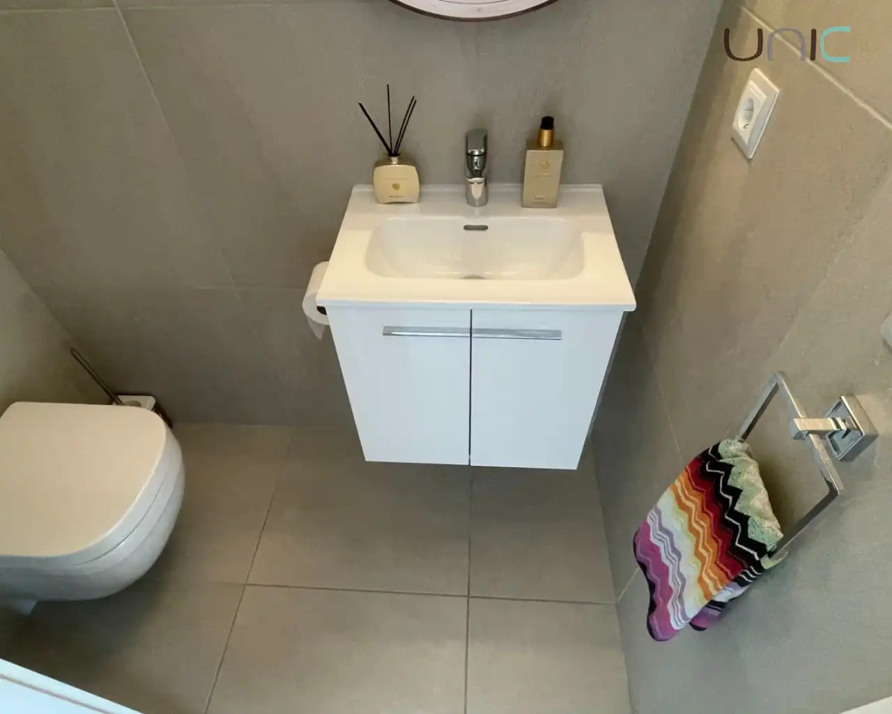 Bany de Apartament en venda en Polop amb Aire condicionat, Calefacció i Jardí privat