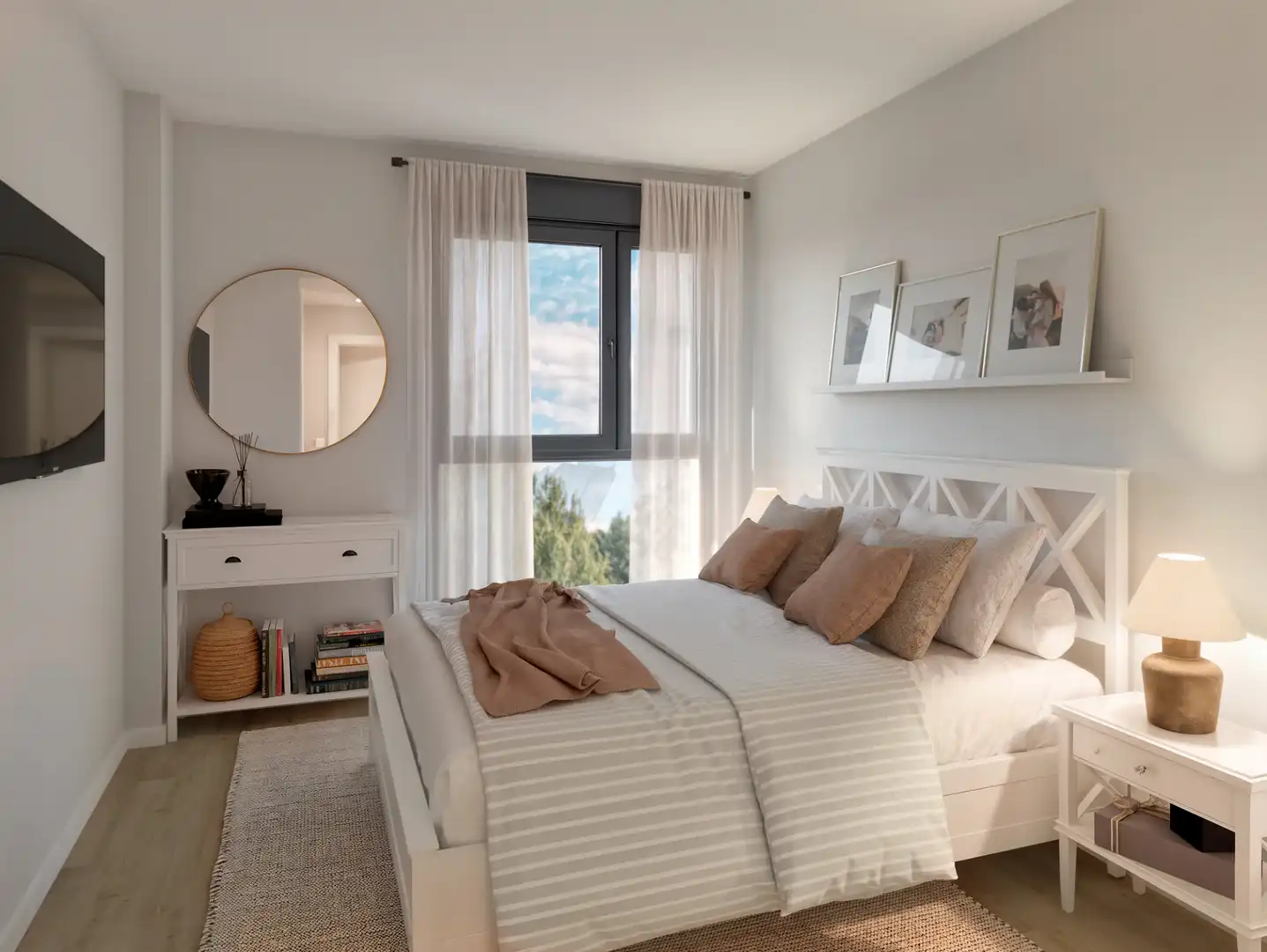 Neubau-Wohnung mit Terrasse zum Verkauf in Ronda de Jean Monnet 2, imagen 4