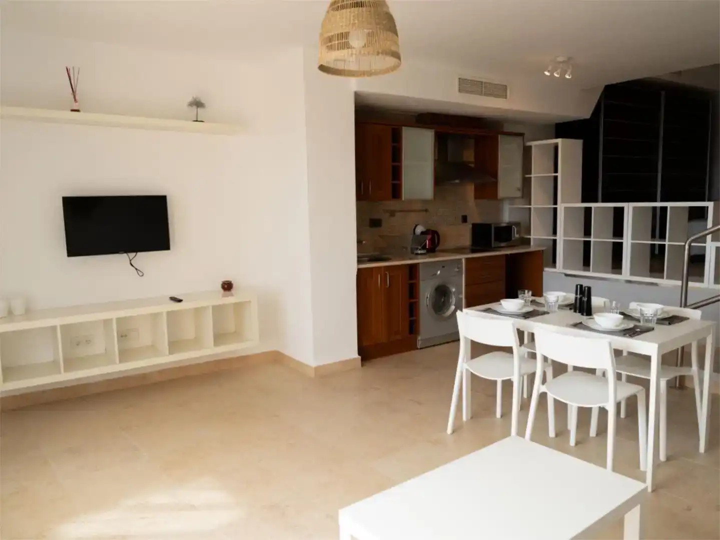 Cuina de Apartament en venda en Vícar amb Piscina i Balcó