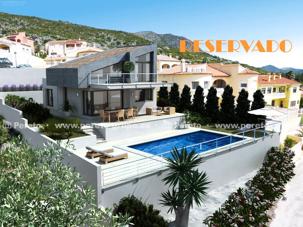 Exterior view of House or chalet for sale in Tormos  with Terrace and Swimming Pool