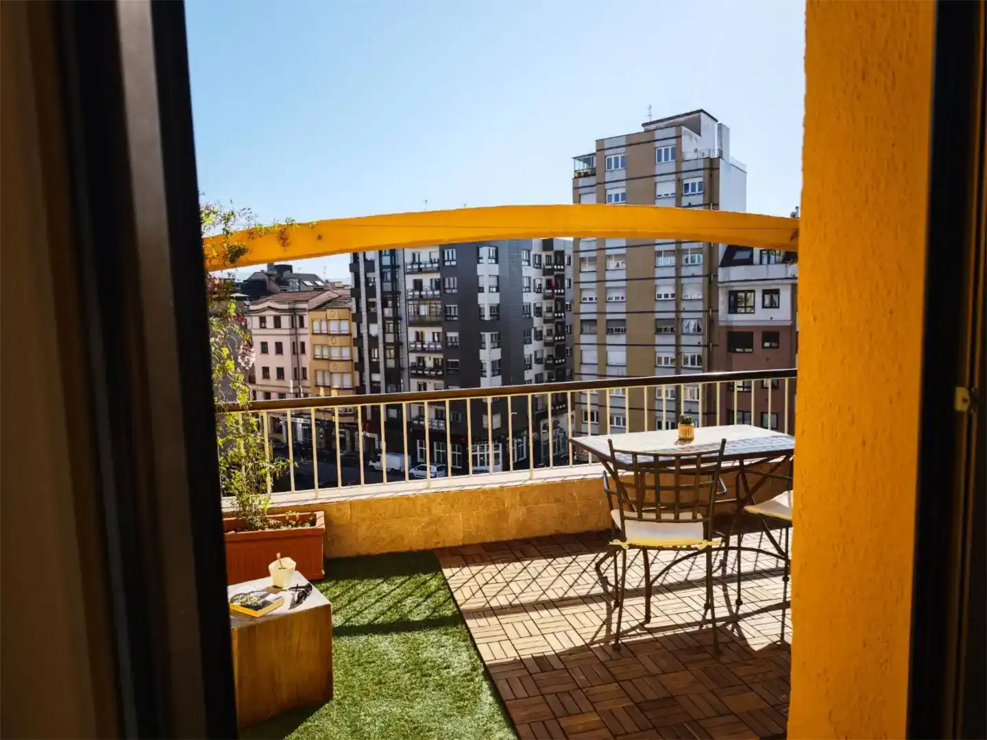 Terrasse von Dachboden zum Verkauf in Este