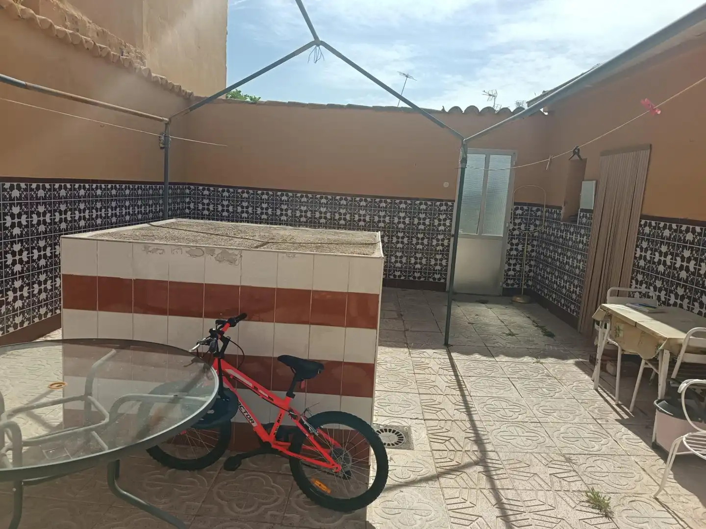 Terrassa de Casa o xalet en venda en Puertollano amb Aire condicionat, Calefacció i Moblat
