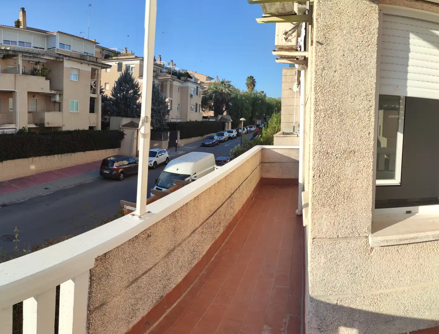 Balcony of Flat for rent in Tomares  with Air Conditioner, Heating and Terrace