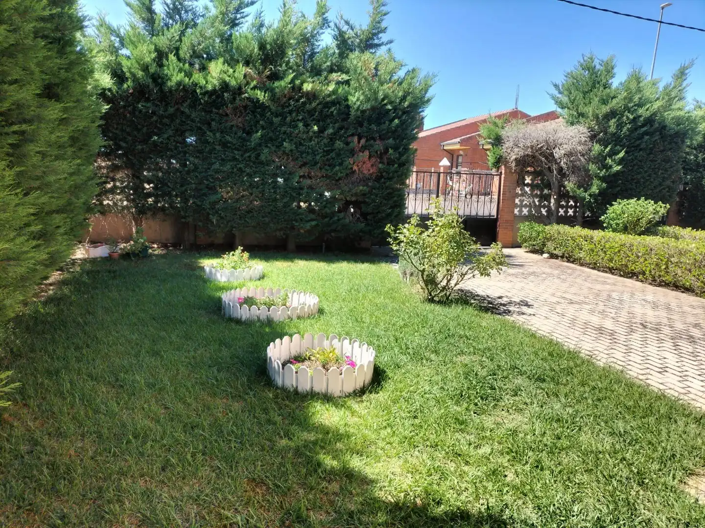 Jardí de Casa o xalet en venda en Melgar de Fernamental amb Calefacció, Jardí privat i Terrassa