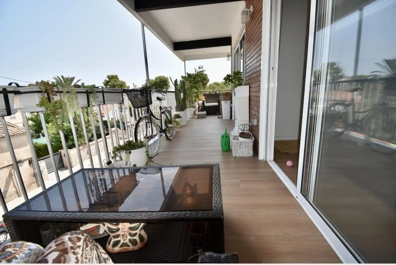 Terrace of Flat for rent in El Campello  with Air Conditioner, Heating and Furnished