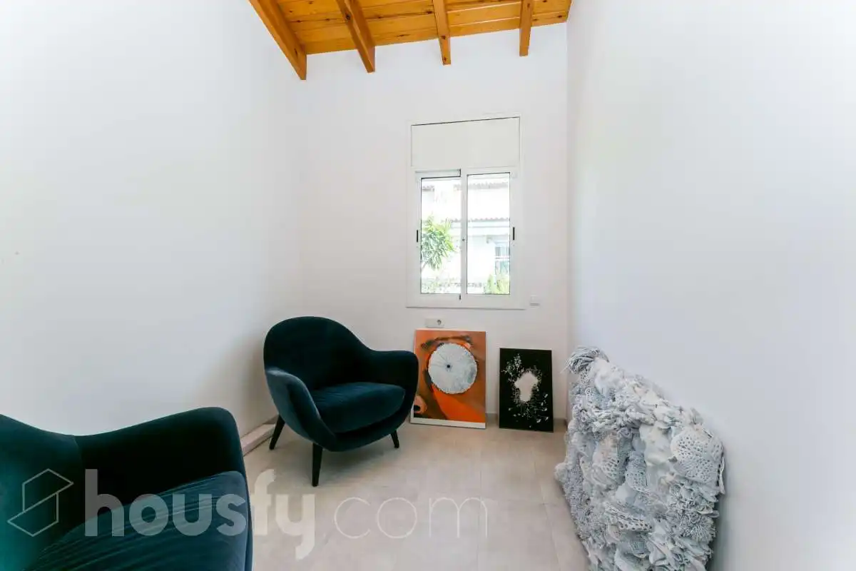 Dormitori de Casa adosada en venda en Sitges amb Aire condicionat, Calefacció i Jardí privat