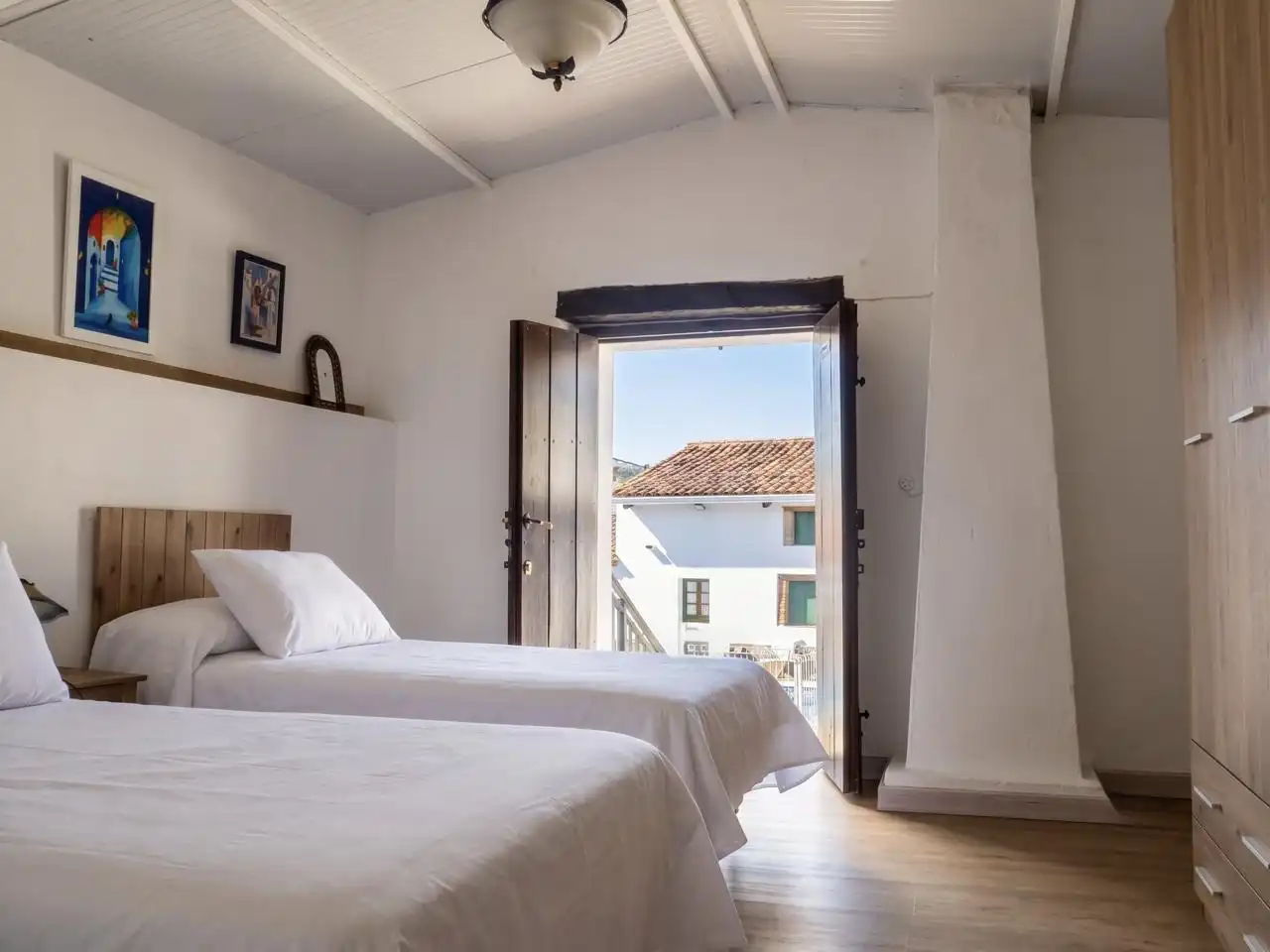 Bedroom of Houses for sale in Corteconcepción  with Private garden, Terrace and Storage room