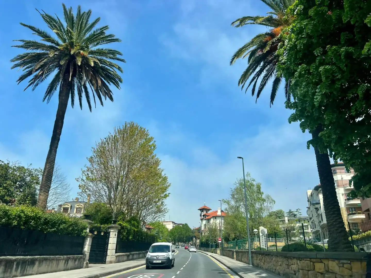 Vista exterior de Garatge de lloguer en Getxo 