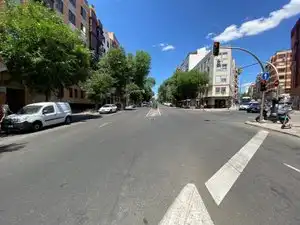 Außenansicht von Wohnung zur Miete in Madrid mit Heizung, Möbliert und Ofen