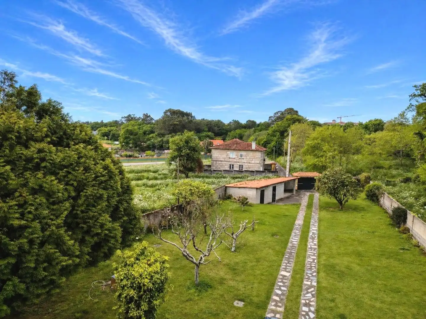 Jardín de Casa o chalet en venta en Vigo  con Calefacción, Terraza y Balcón