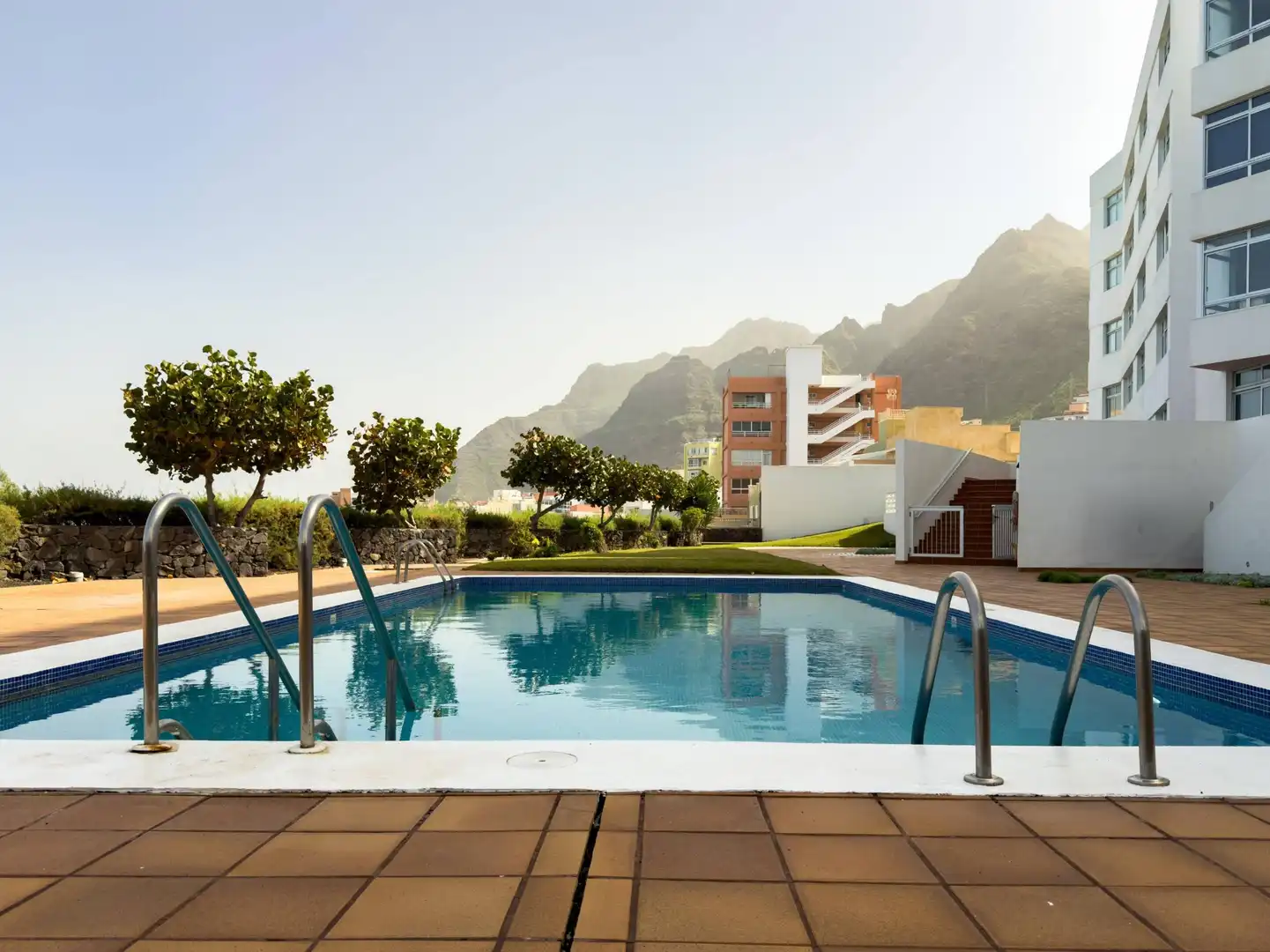 Piscina de Apartament en venda en San Cristóbal de la Laguna amb Jardí privat, Terrassa i Piscina comunitària