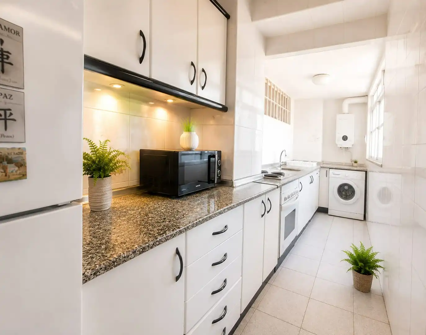 Cocina de Piso en venta en Málaga con Terraza