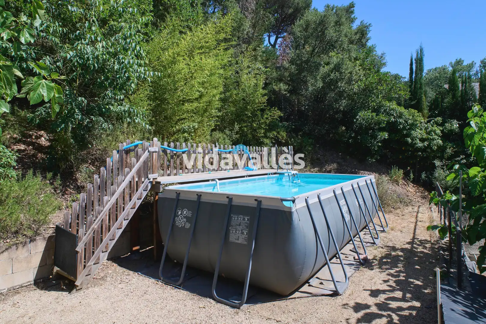 Piscina de Casa o xalet en venda en Vallgorguina amb Aire condicionat, Calefacció i Jardí privat