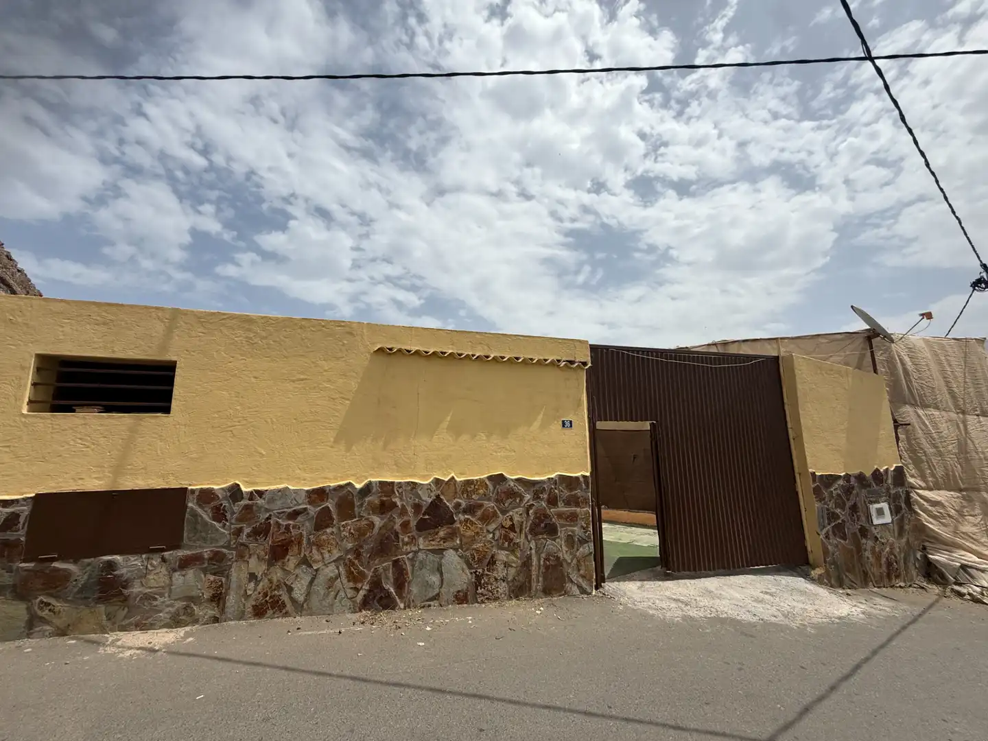Vista exterior de Terreno en venta en La Aldea de San Nicolás 