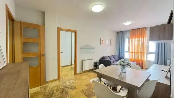 Living room of Flat for rent in Armilla  with Air Conditioner, Furnished and Oven