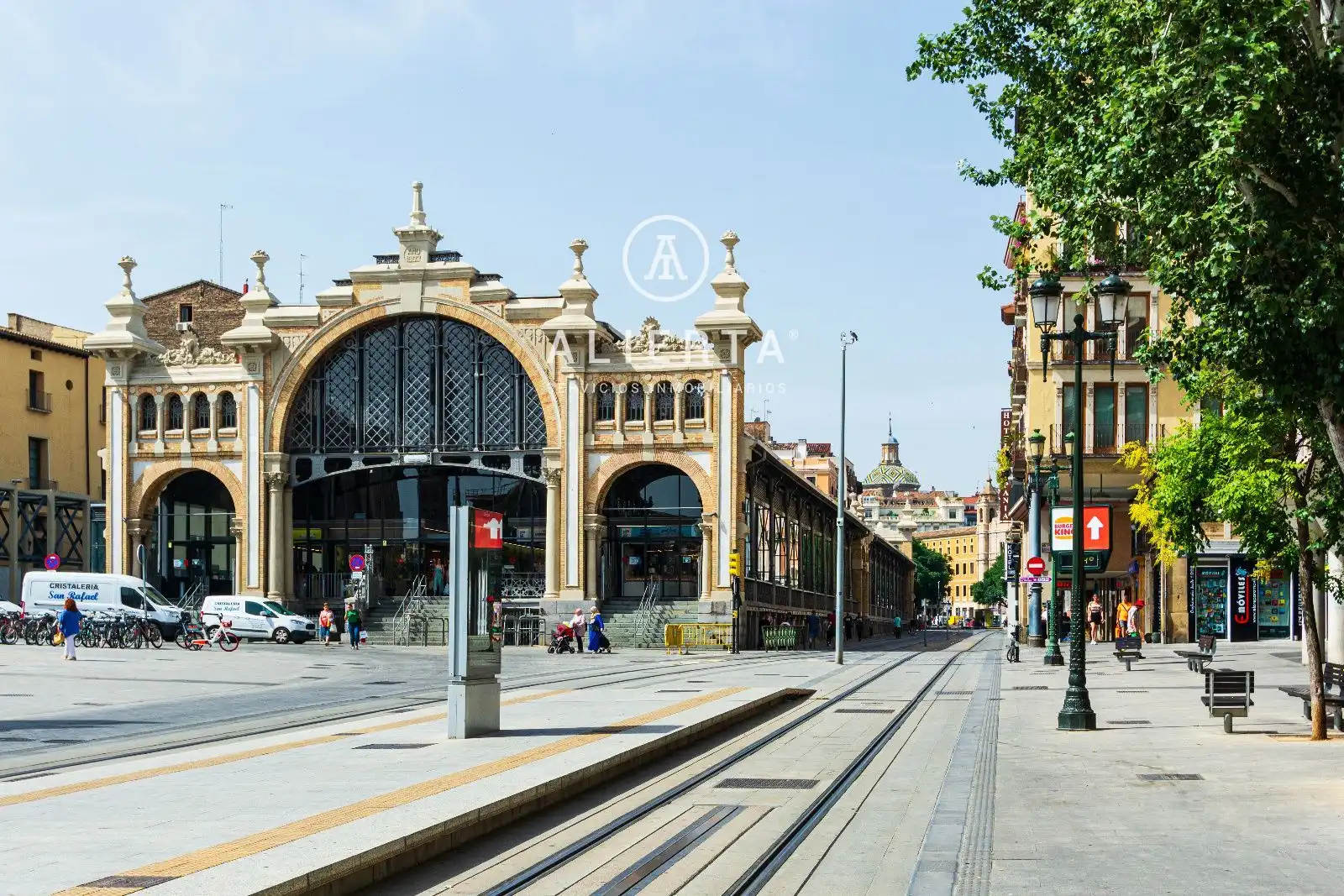 Exterior view of Flat for sale in Zaragoza  with Air Conditioner, Heating and Terrace