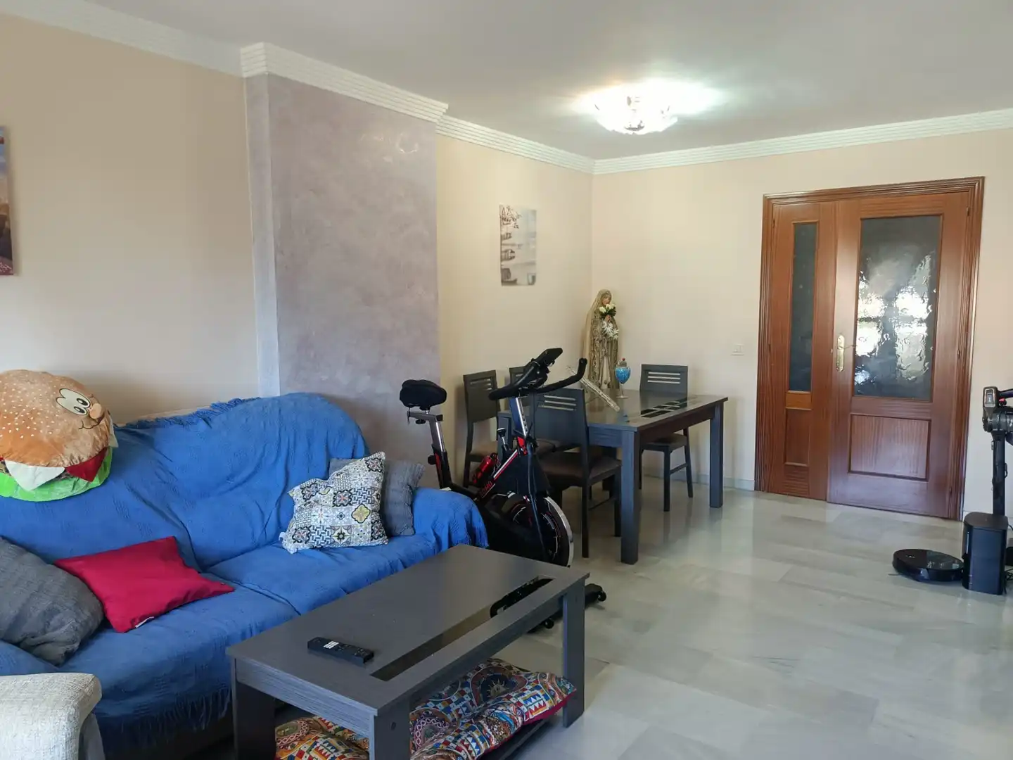 Sala de estar de Dúplex en venta en Málaga con Aire acondicionado, Trastero y Amueblado