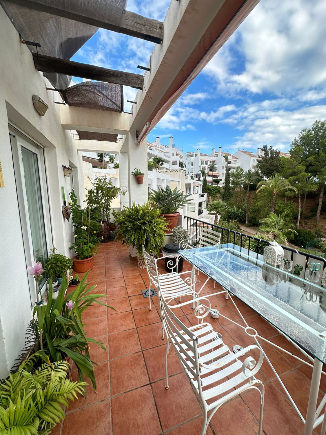 Terrace of Flat for sale in Benalmádena  with Air Conditioner, Heating and Terrace