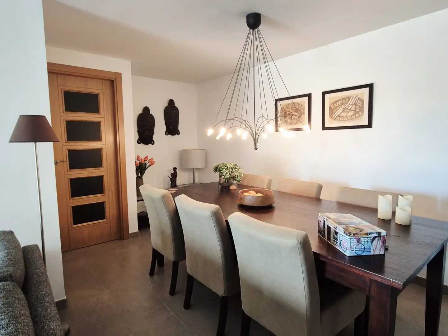 Dining room of Flat for sale in Calafell  with Heating, Terrace and Storage room